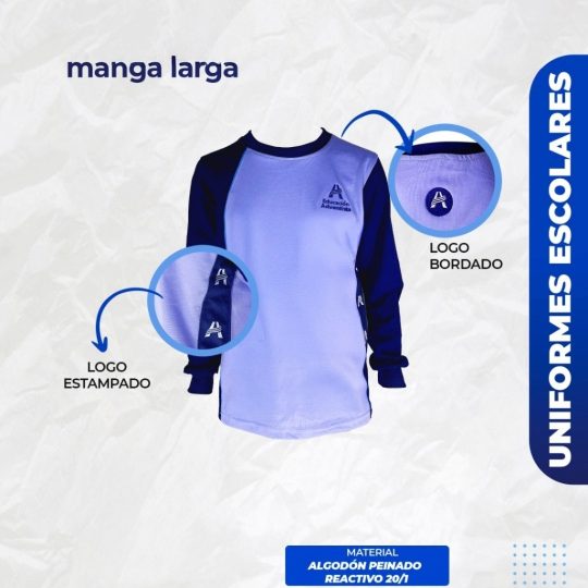 Polera Manga Larga